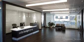 Recepció, tárgyalók és előcsarnok a design jegyében - az Avis iroda multifunkcionális lobbyja 3.