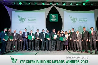 A fenntartható fejlesztés kiemelkedő teljesítményei elismerésben részesültek az EuropaProperty 3. KKE Zöld Épület Díjátadó Gáláján
