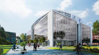 A WING fejlesztésében épül fel az Ericsson magyarországi székháza és Svédországon kívüli legnagyobb kutatás-fejlesztési központja