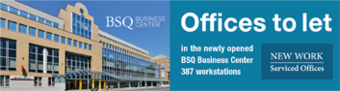 NEW WORK Offices új centert nyitott  Budán, BSQ Business Center néven!