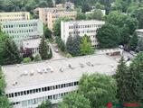 Az irodapark madártávlatból a Hűvösvölgyi út felől nézve