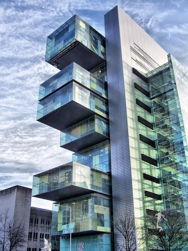The Manchester Civil Justice Centre, Great Britain The Manchester Civil Justice Centre, Great Britain