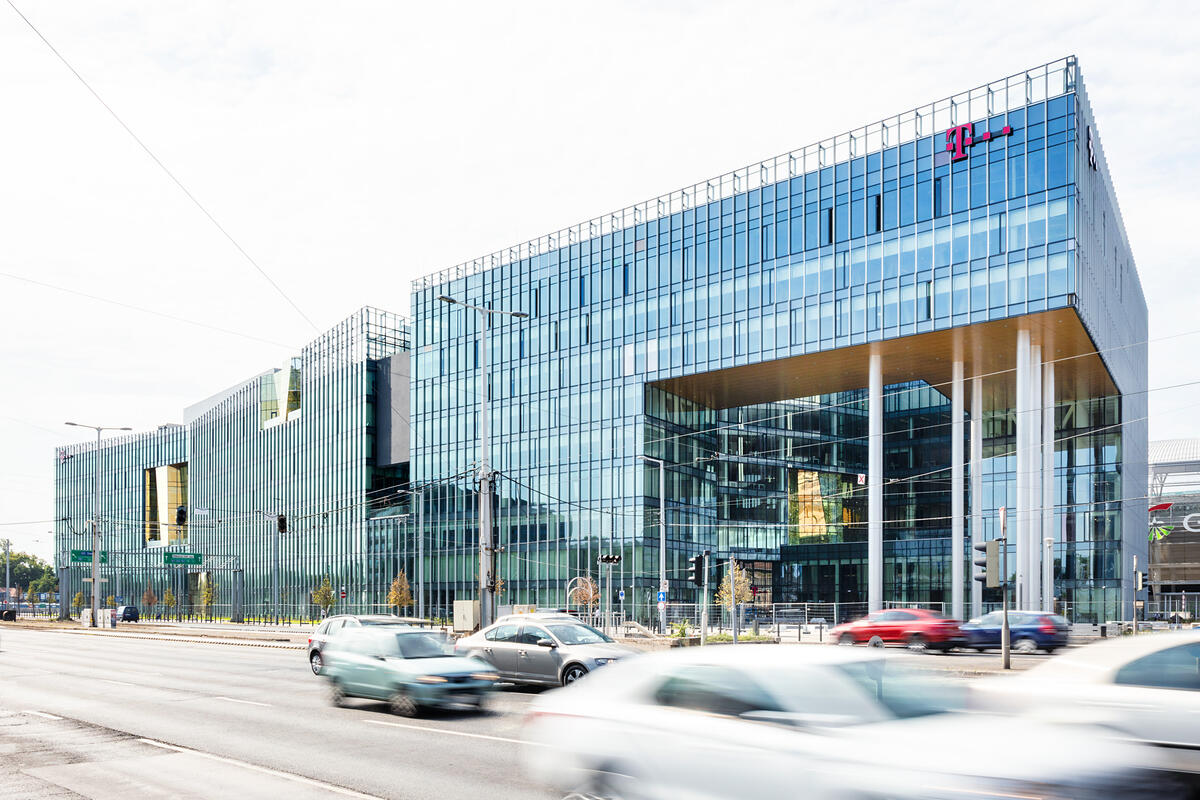 A WING felépítette a Telekom és a T-Systems új székházát