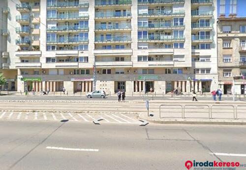 Kiadó iroda XIII.  Lehel utcában a Béke térnél kiadó  Új építésű ház utcai bejáratú nagy kirakatos18 m2-es iroda